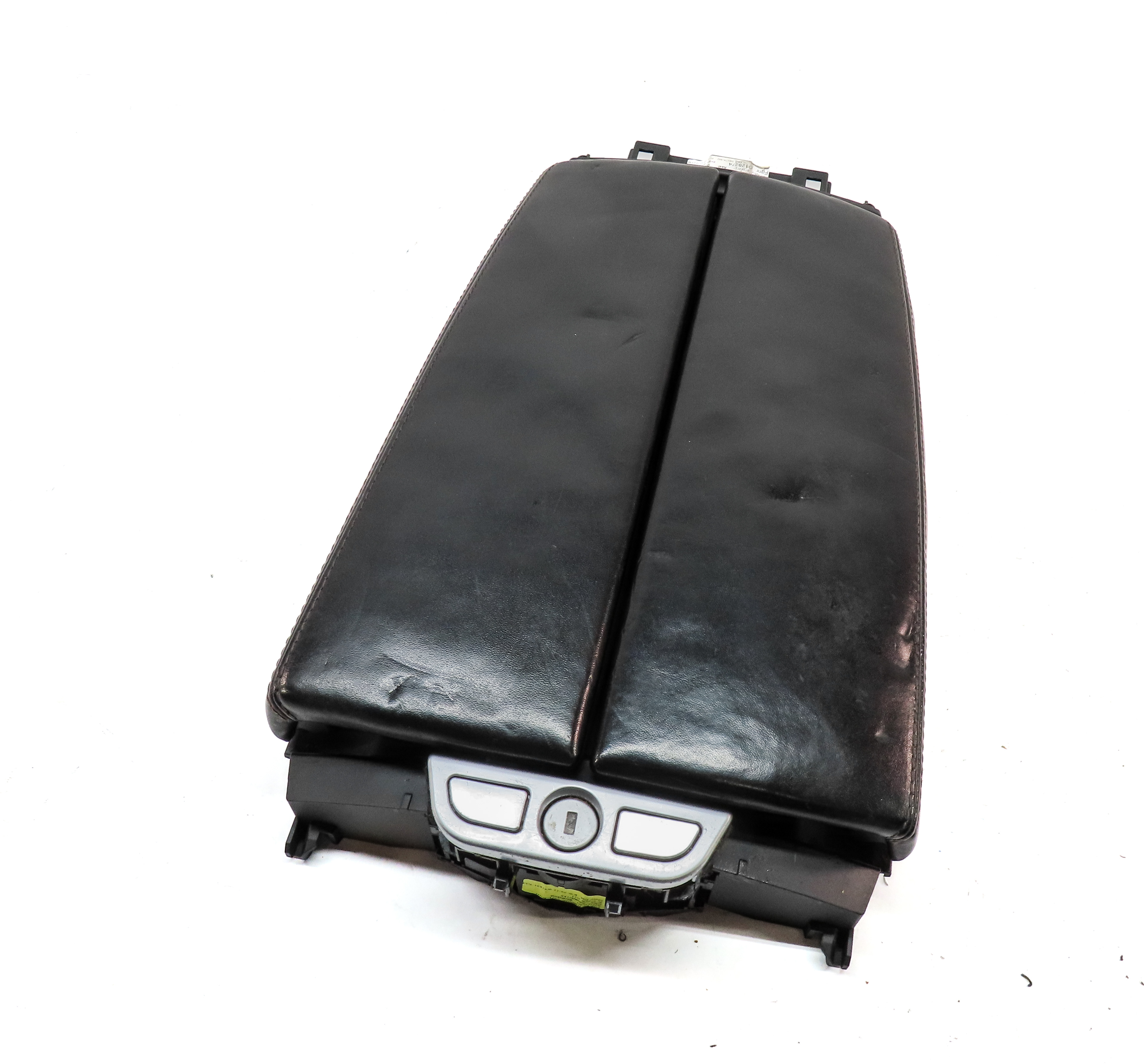 13-19 BMW 640i 650i (F06) GRAN COUPE FRONT CENTER CONSOLE ARMREST LID (BLACK) — exact item pictured